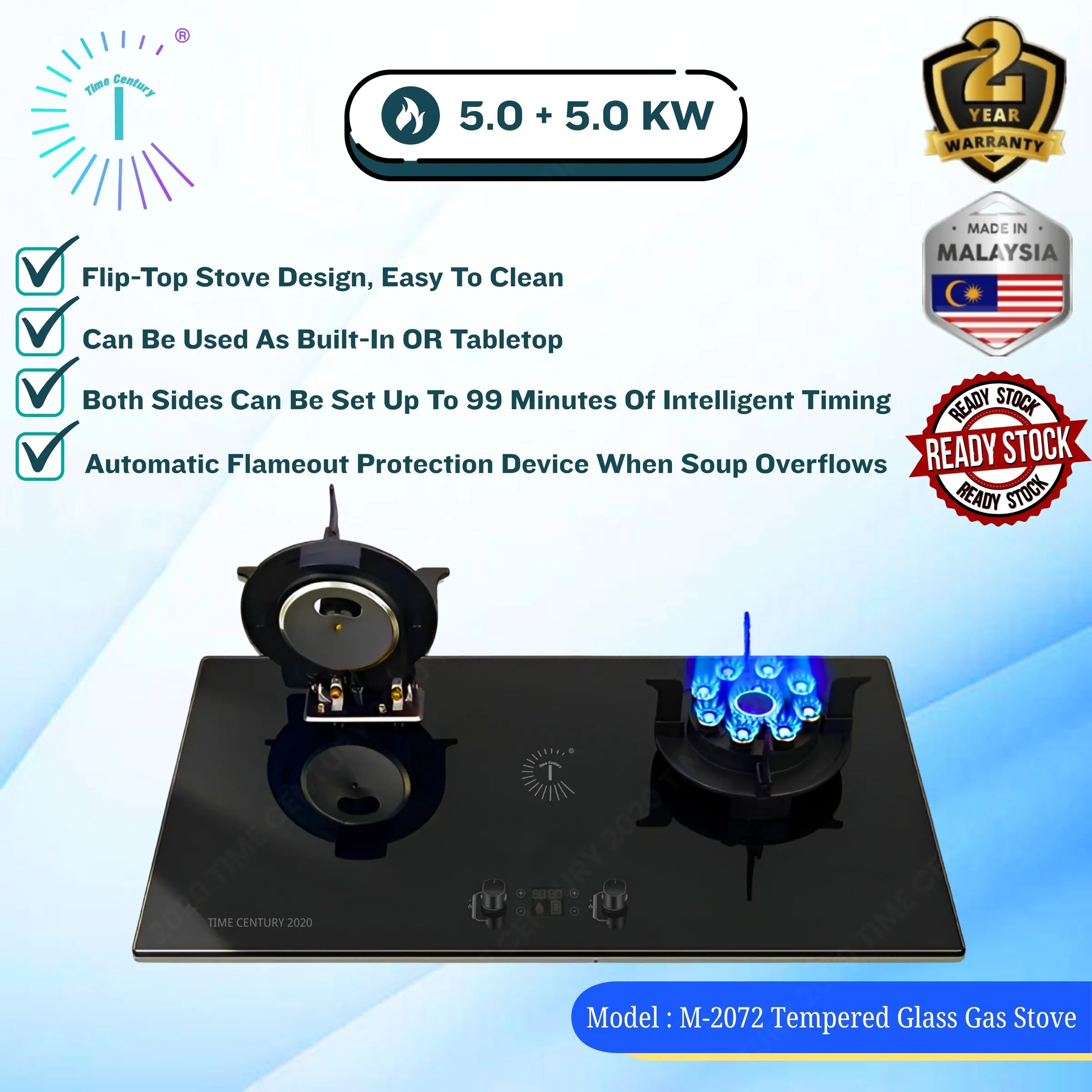 Flip Top Gas Stove 1