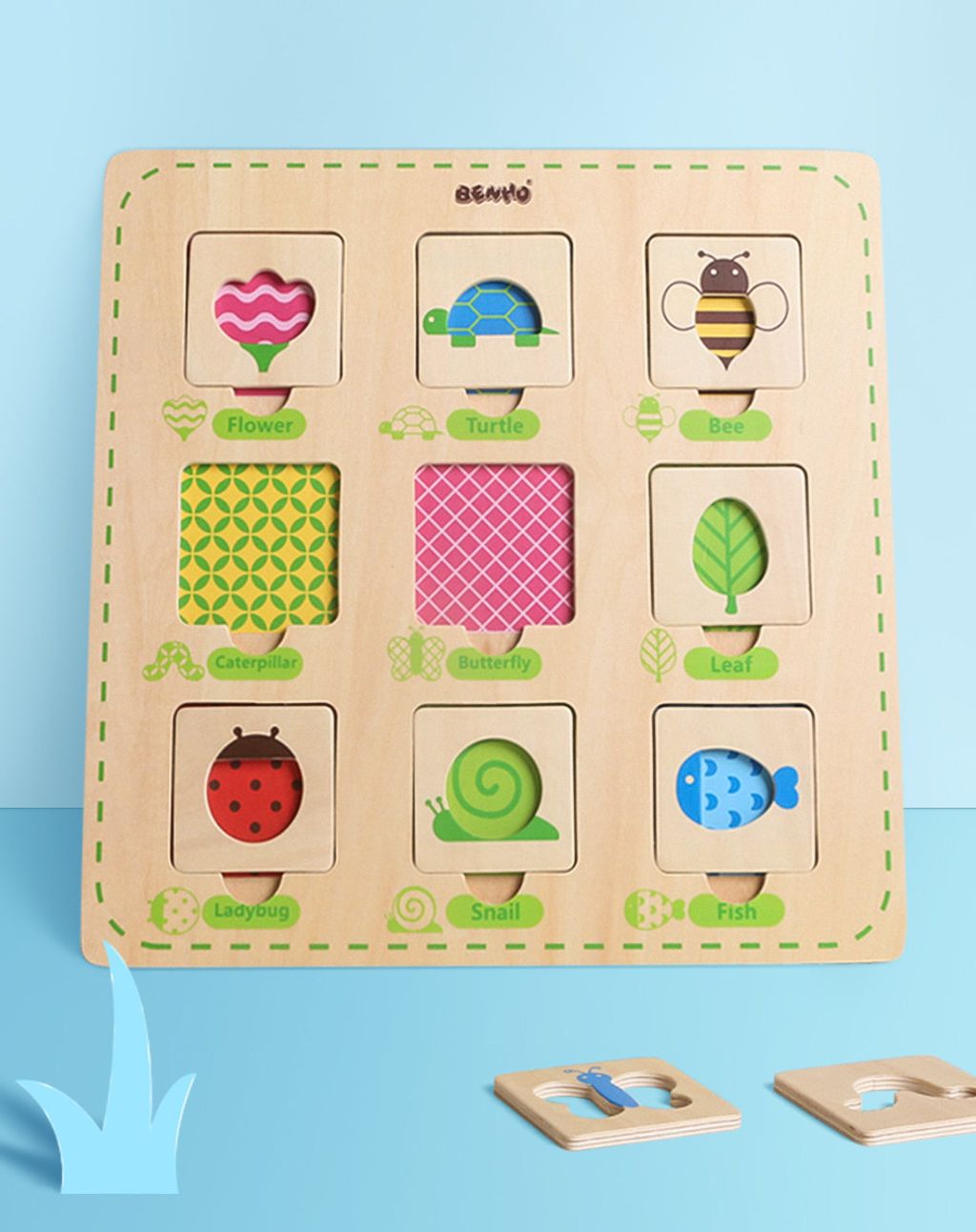 1_森林纹理拼图