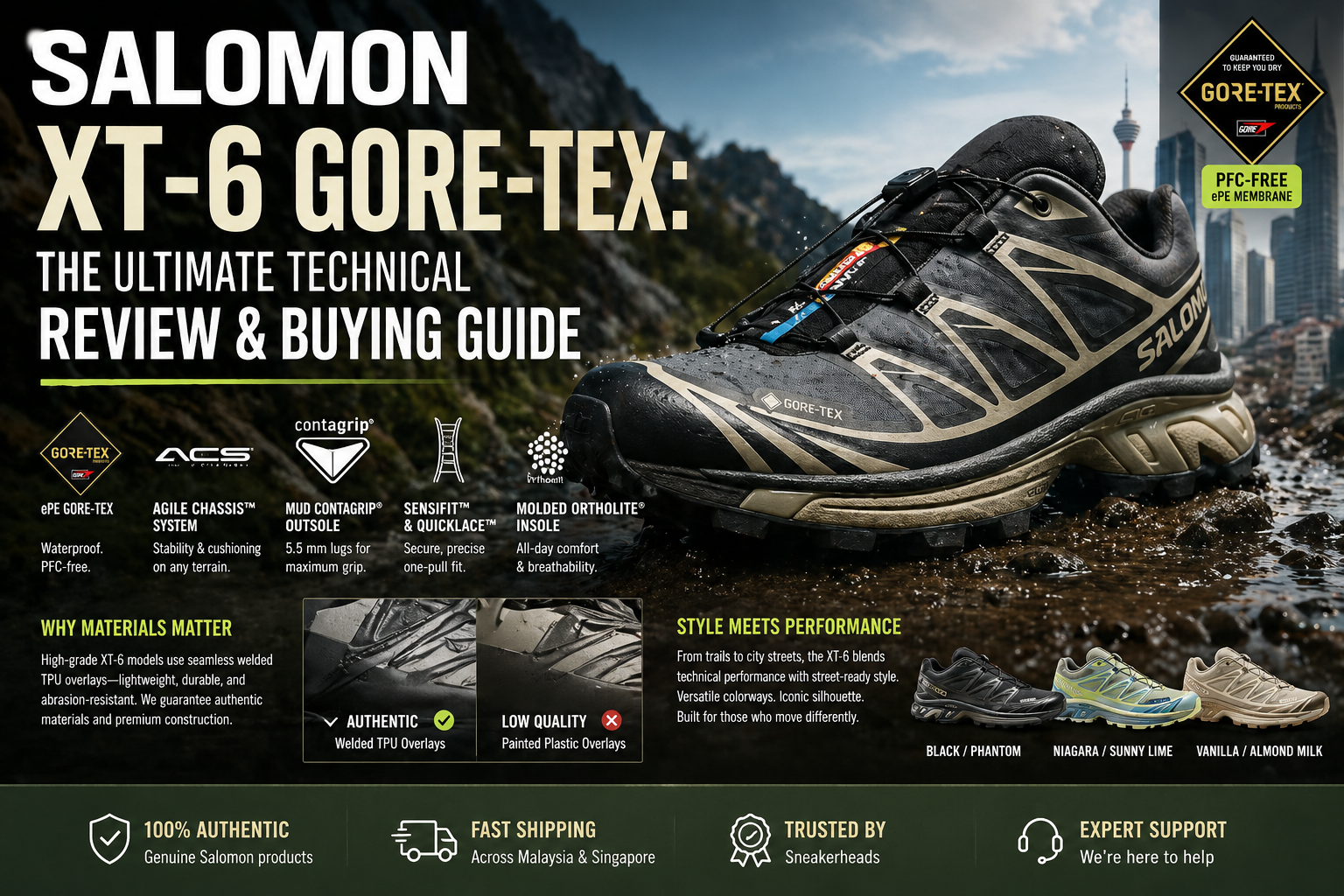 Salomon XT-6 Gore-Tex: The Ultimate Technical Review & Buying Guide