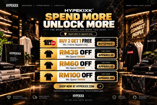  | HYPEKIXK | Premium Sneakers & Streetwear | Worldwide Shipping