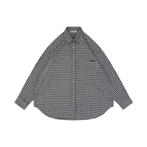 as-micro-plaid-brushed-flannel-oversized-shirt-charcoal