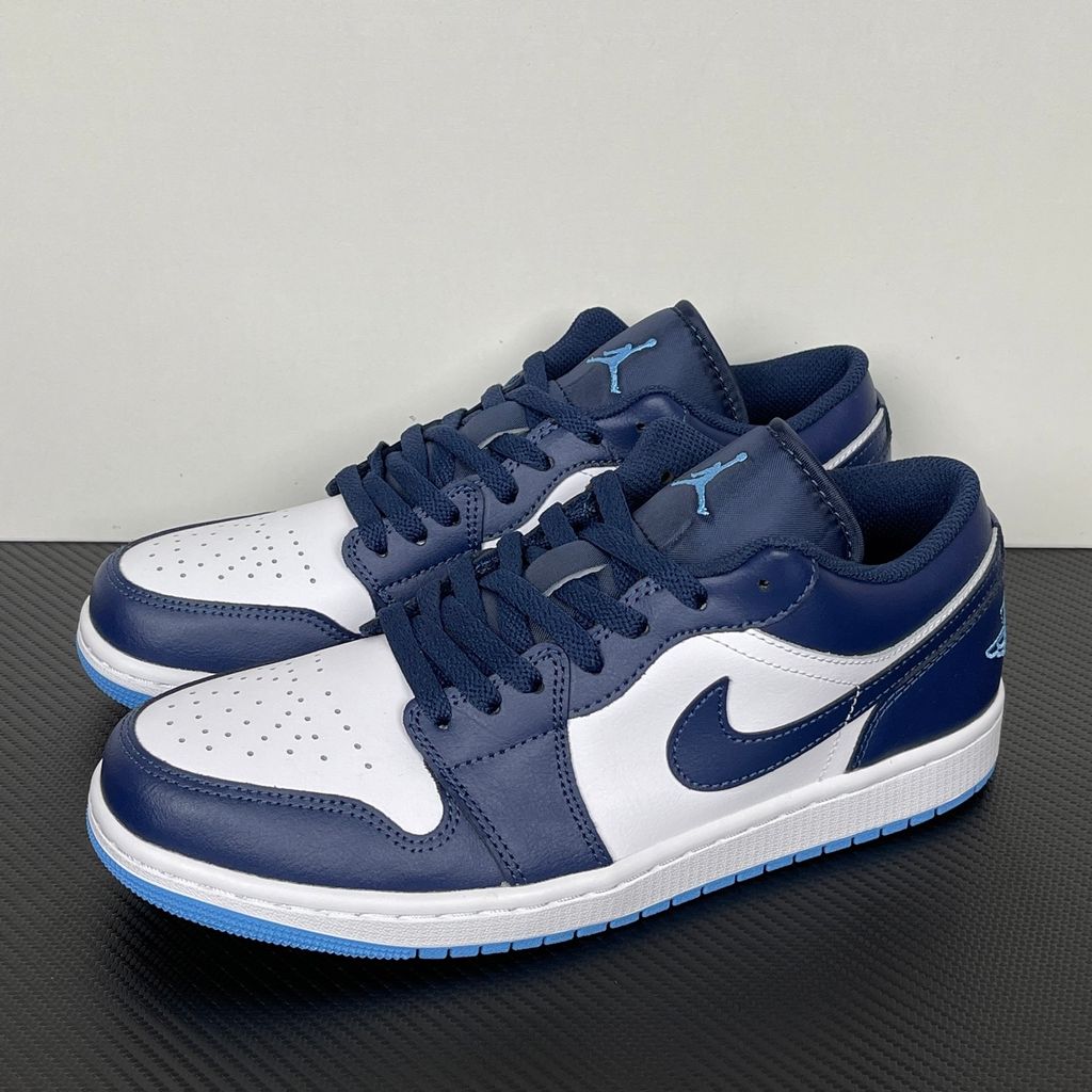 Air Jordan 1 Low Midnight Navy University Blue (553558-404) | UNC Low.jpg