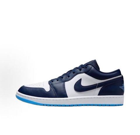 Air Jordan 1 Low Midnight Navy University Blue (553558-404) | UNC Low.pic