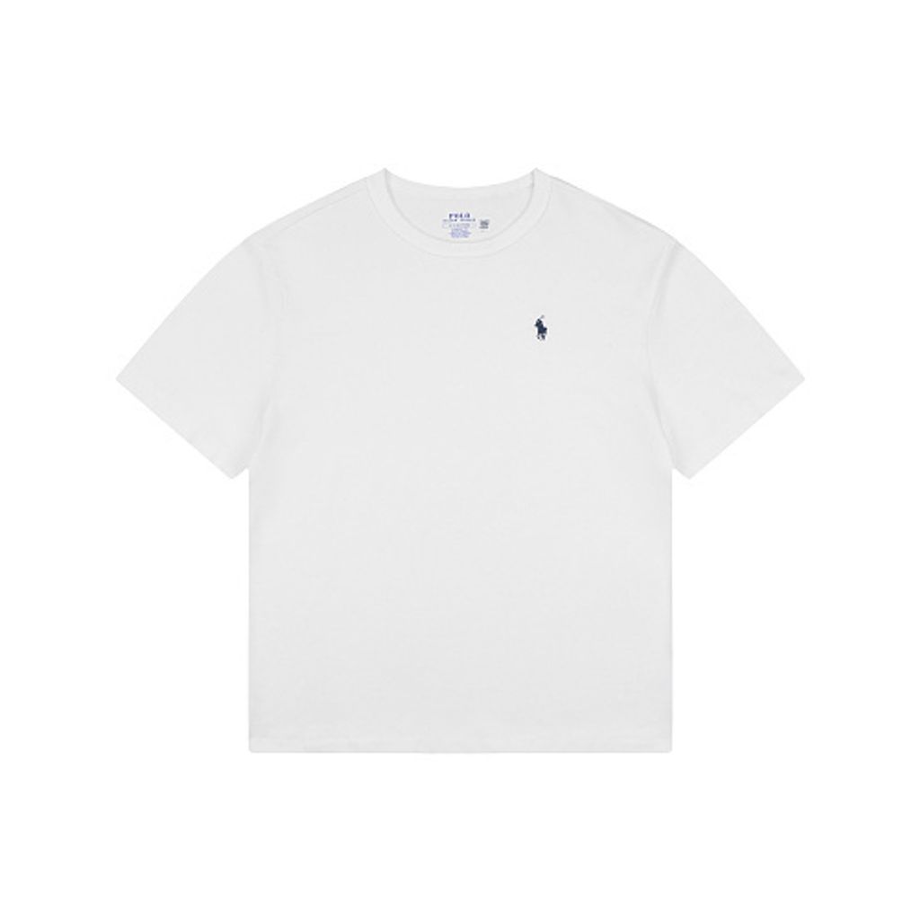 Polo Ralph Lauren Small Pony T-Shirt White (280g) | Premium Basic