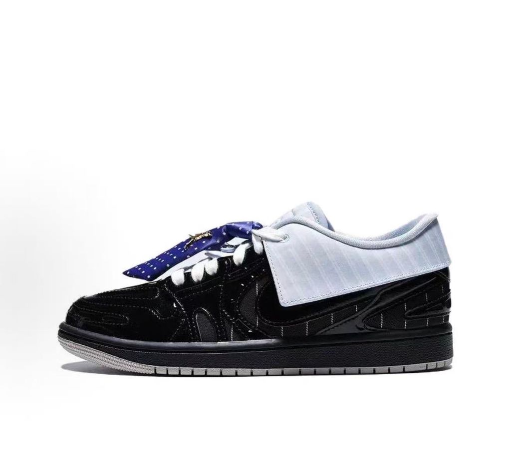 Jordan-1-Low-Method-of-Make-V3-Suit-Tie-IR7554-001-Premium-Tailored-Luxury-Sneaker