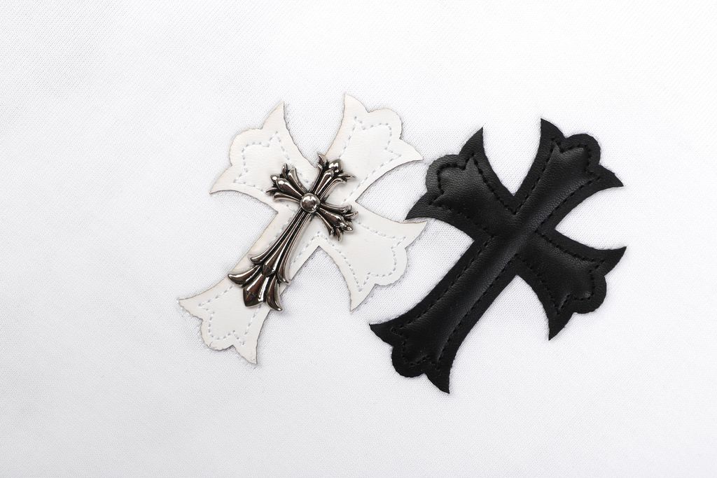 ch-tonal-cross-leather-patch-imported-embroidery-detail