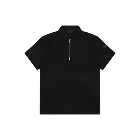 mk-arm-m-logo-zip-polo-short-sleeve-pure-cotton-pique