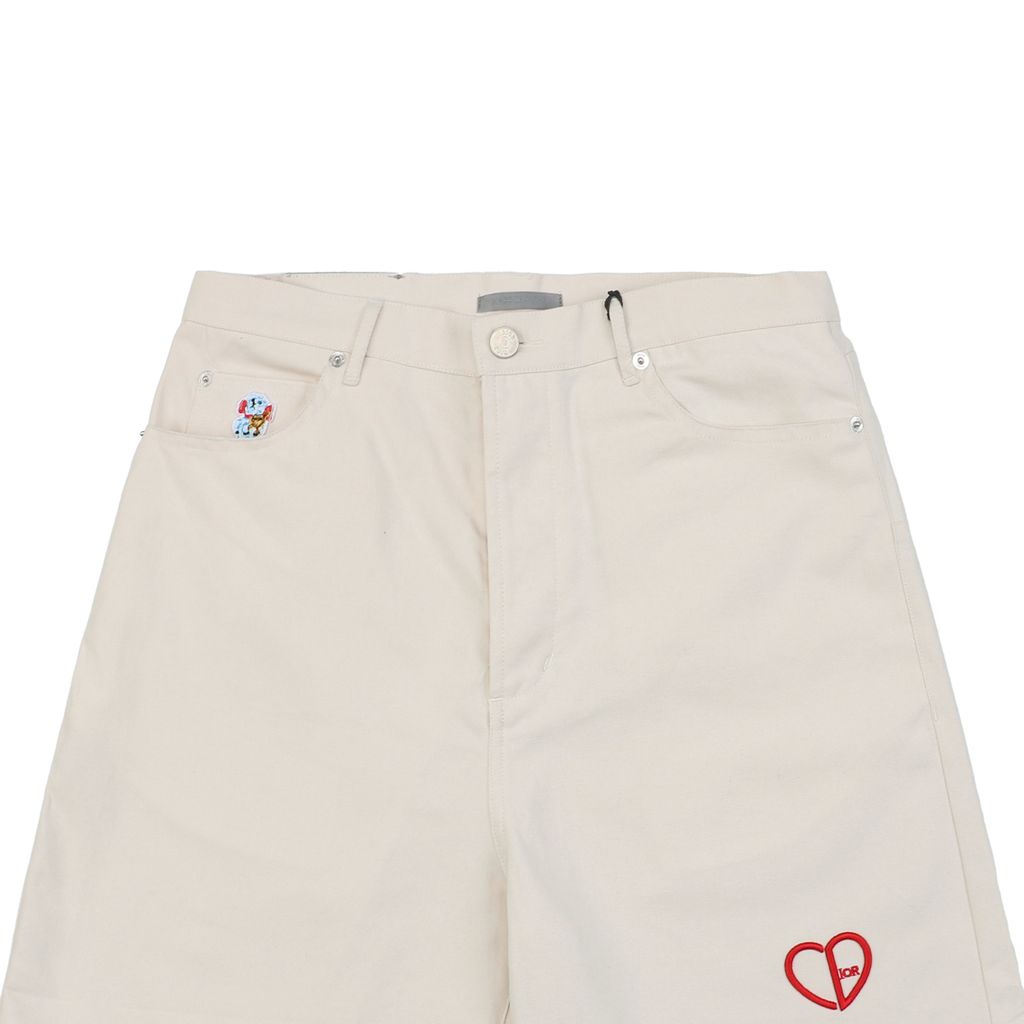 cd-cotton-blend-raised-fabric-shorts-detail