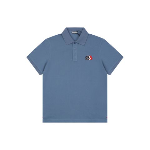 mk-tricolor-m-small-logo-embroidery-polo-short-sleeve-pure-cotton-pique