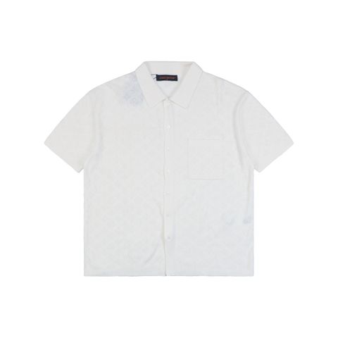 1v-23ss-monogram-hollow-jacquard-short-sleeve-shirt-sea-island-cotton