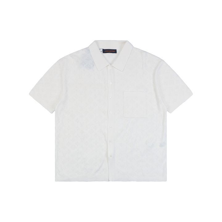 1v-23ss-monogram-hollow-jacquard-short-sleeve-shirt-sea-island-cotton