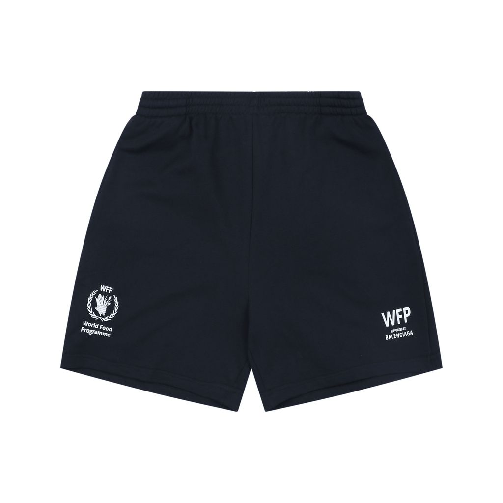 balenciaga-wfp-white-letter-print-shorts-organic-cotton-dry-fleece