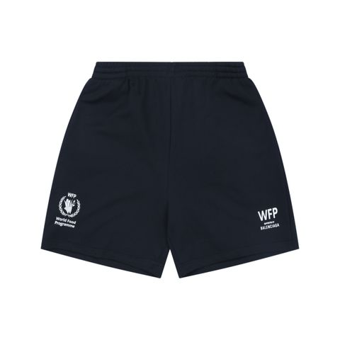 balenciaga-wfp-white-letter-print-shorts-organic-cotton-dry-fleece