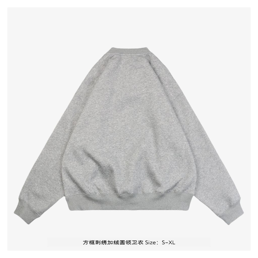 nk-x-sts-24fw-box-embroidery-fleece-hoodie-oversize-sweatshirt