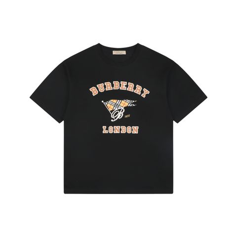 bbr-b-letter-flag-print-short-sleeve-tshirt-230g-combed-cotton