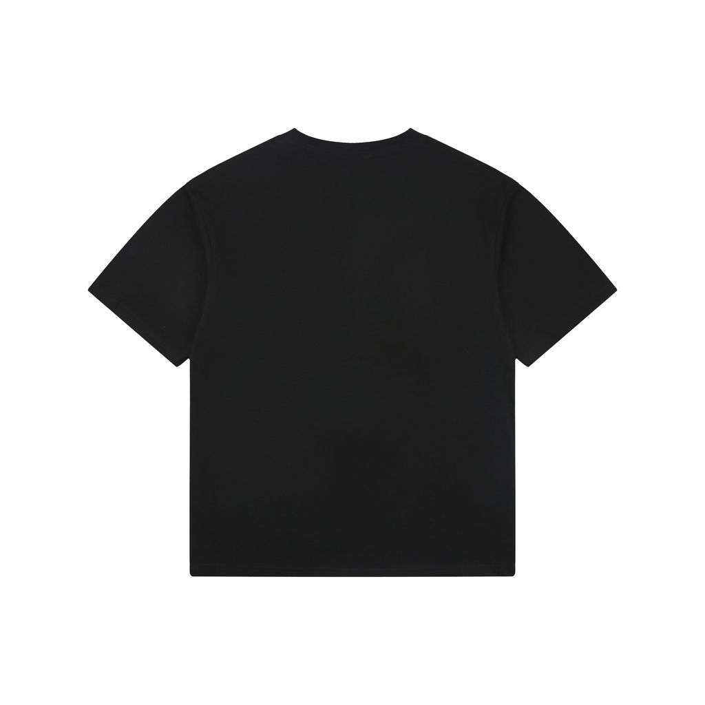 loe-spray-blue-flower-logo-print-short-sleeve-tshirt-230g-combed-cotton