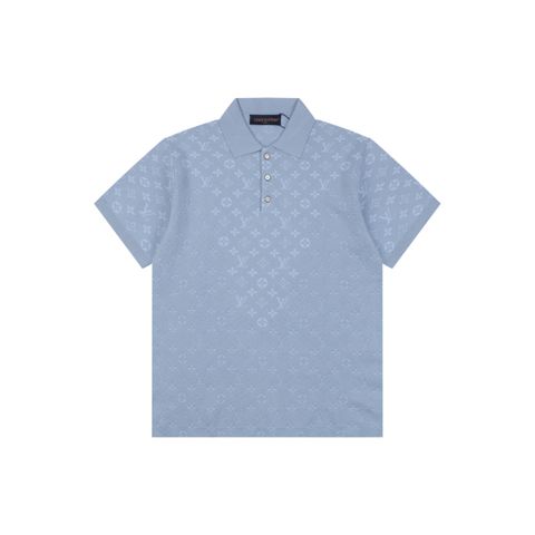 louis-vuitton-mist-blue-tonal-monogram-jacquard-polo-tshirt