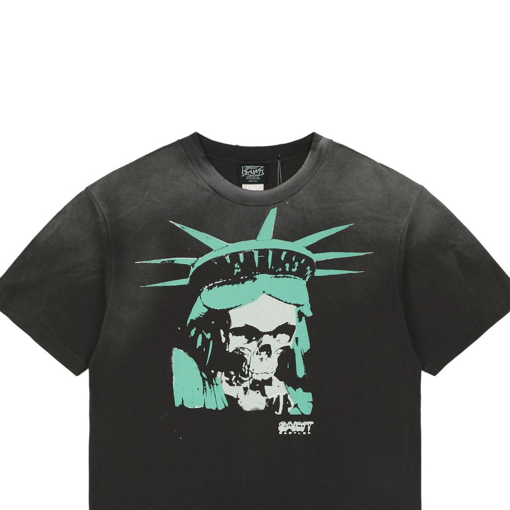 saint-michael-liberty-statue-skull-graphic-short-sleeve-t-shirt-vintage-washed-cotton