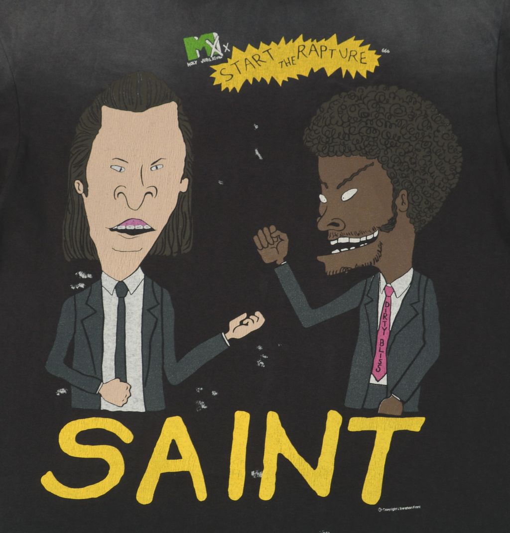 saint-michael-inspired-beavis-butt-head-print-washed-cotton-streetwear-tee