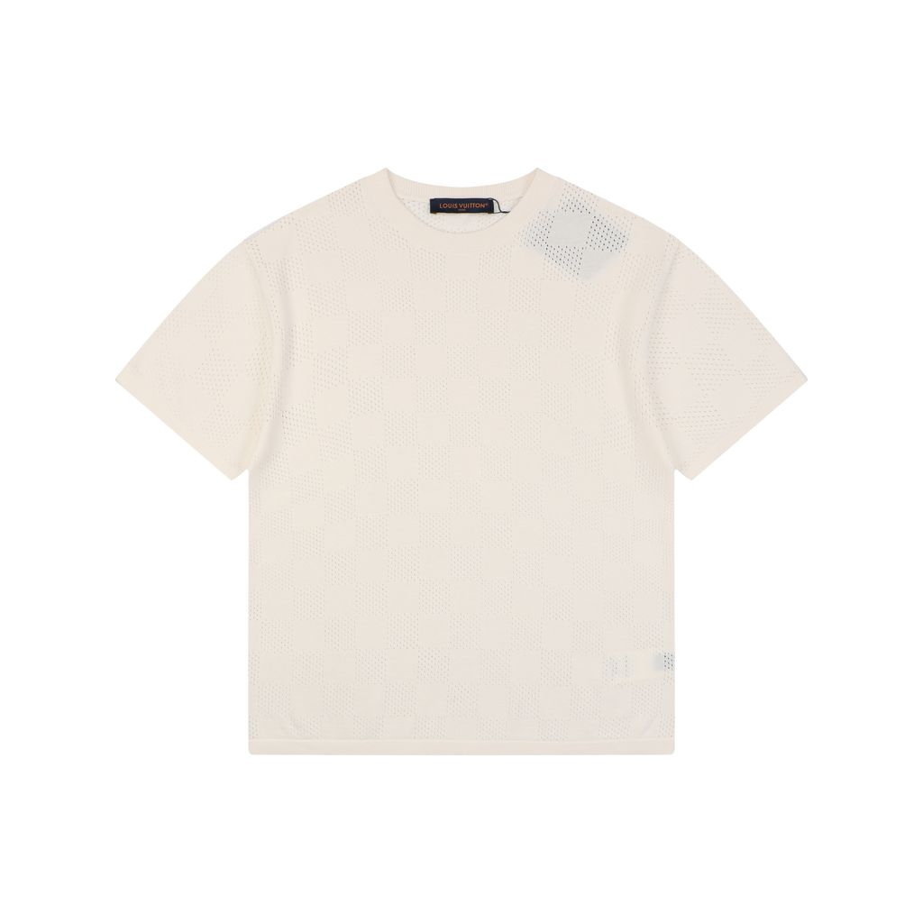 louis-vuitton-checkerboard-hollow-jacquard-t-shirt-long-staple-cotton