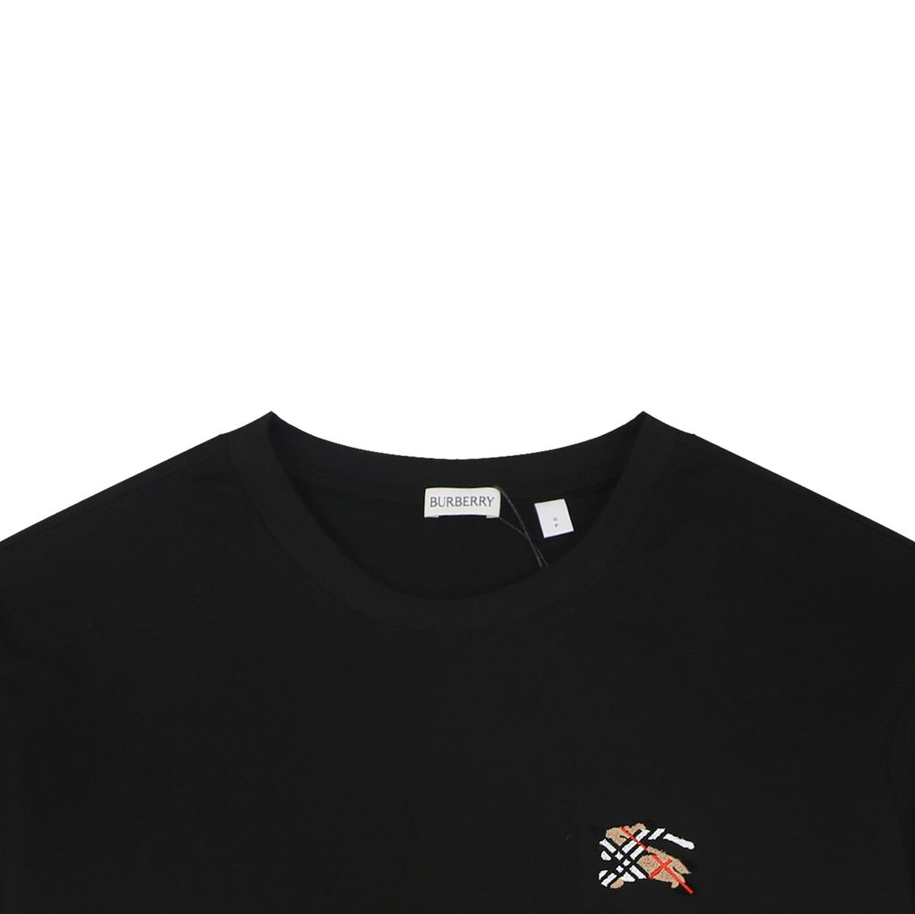 burberry-inspired-small-logo-flocked-cotton-t-shirt-casual-tee
