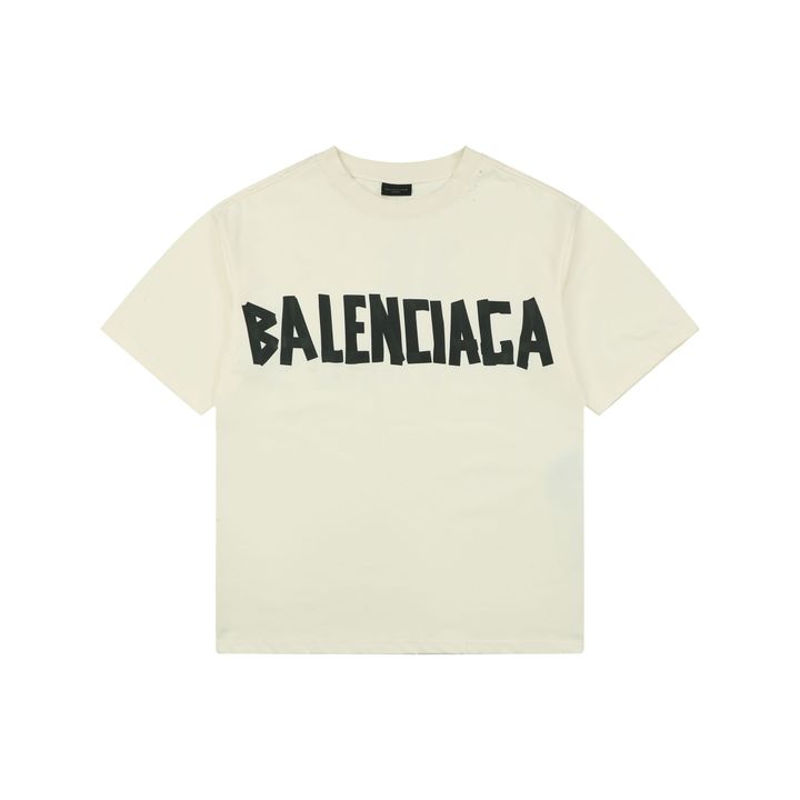 balenciaga-black-tape-letter-print-t-shirt-300g-vintage-cotton