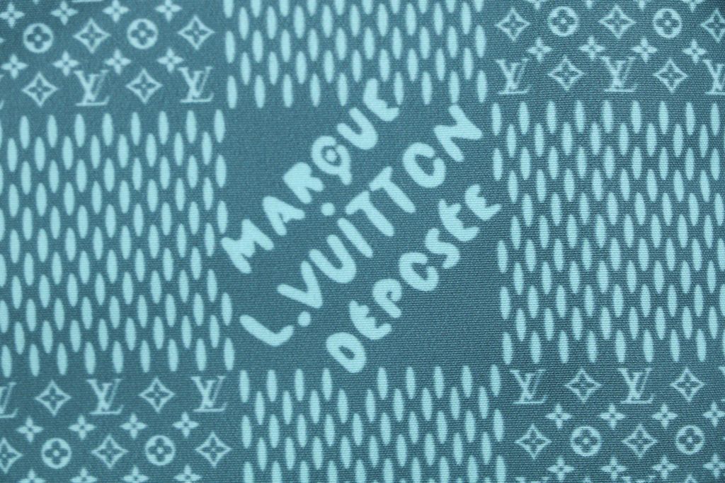 louis-vuitton-green-checkerboard-logo-print-stretch-shorts