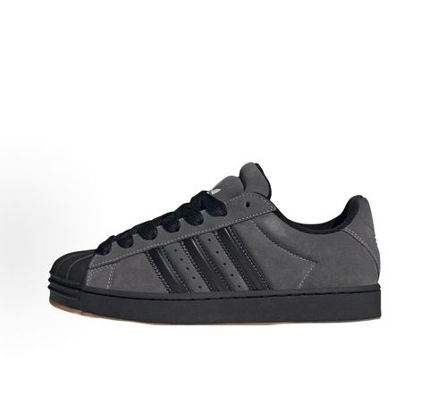 Shop the authentic adidas Originals Superstar ST 'Grey Five Core Black' (KI4208). Featuring a durable grey suede upper, classic black shell toe, and gum outsole. Secure worldwide shipping available.