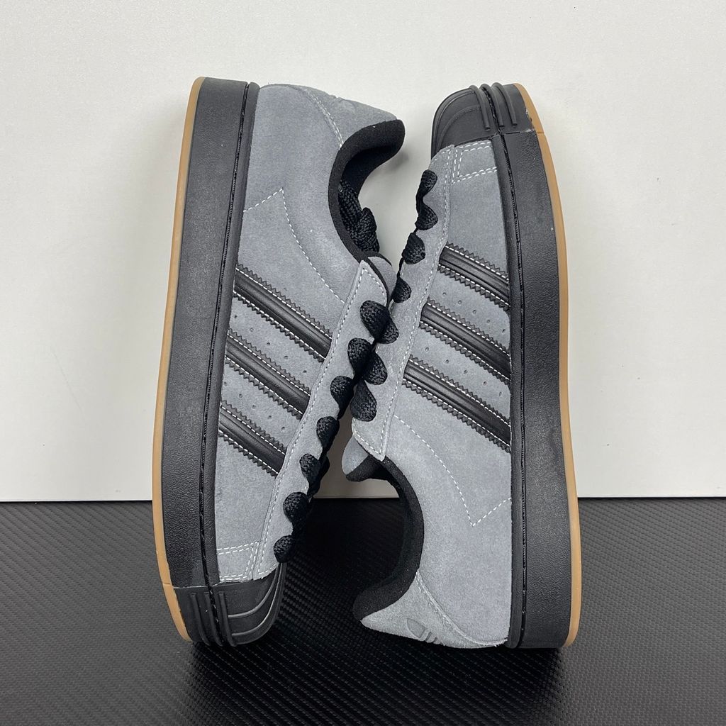 Shop the authentic adidas Originals Superstar ST 'Grey Five Core Black' (KI4208). Featuring a durable grey suede upper, classic black shell toe, and gum outsole. Secure worldwide shipping available.