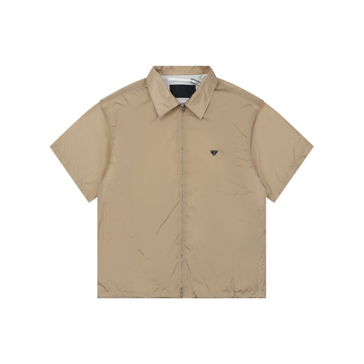 prada-triangle-logo-nylon-zip-short-sleeve-shirt