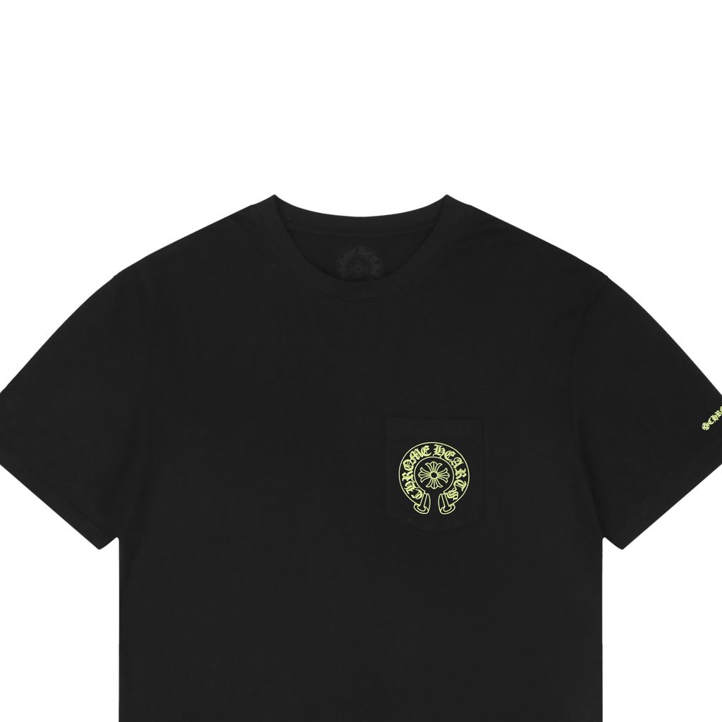 chrome-hearts-yellow-sanskrit-scroll-brushed-cotton-tee