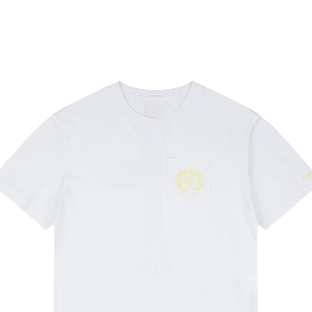chrome-hearts-yellow-sanskrit-scroll-brushed-cotton-tee