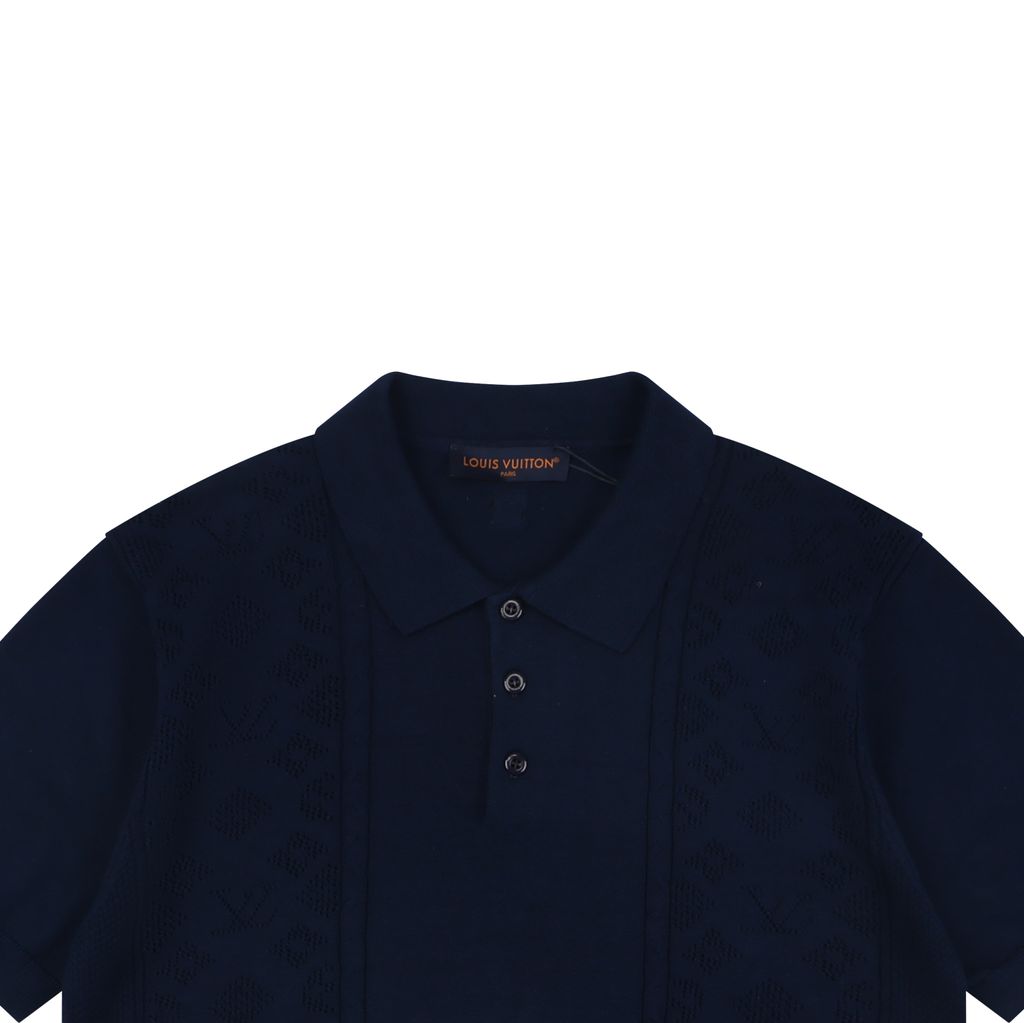 louis-vuitton-royal-blue-openwork-knit-short-sleeve-polo