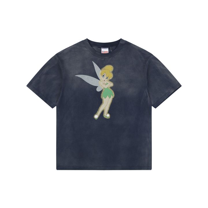 saint-michael-tinker-bell-print-t-shirt-vintage-washed-blue