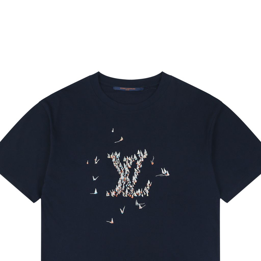 louis-vuitton-sailboat-embroidery-short-sleeve-t-shirt