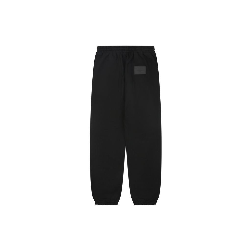 we11done-we-letter-small-logo-print-pants