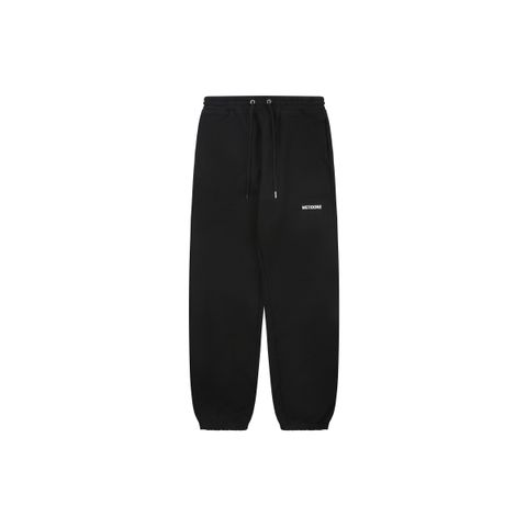 we11done-we-letter-small-logo-print-pants