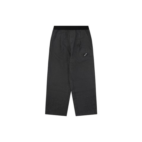 we11done-diagonal-bar-round-logo-suit-pants