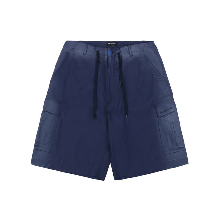 balenciaga-25ss-french-worker-faded-cargo-drawstring-shorts