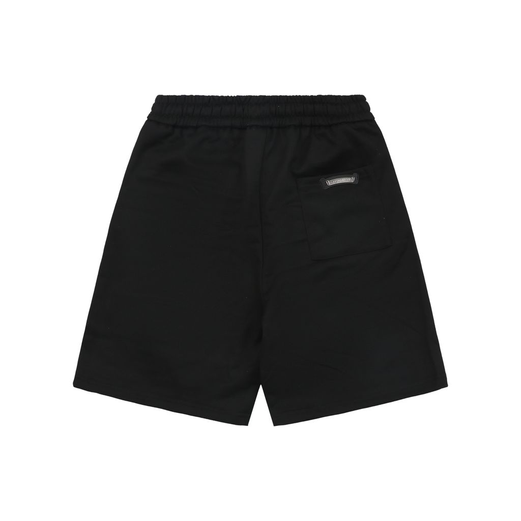 chrome-hearts-pink-sanskrit-three-cross-flower-embroidered-shorts