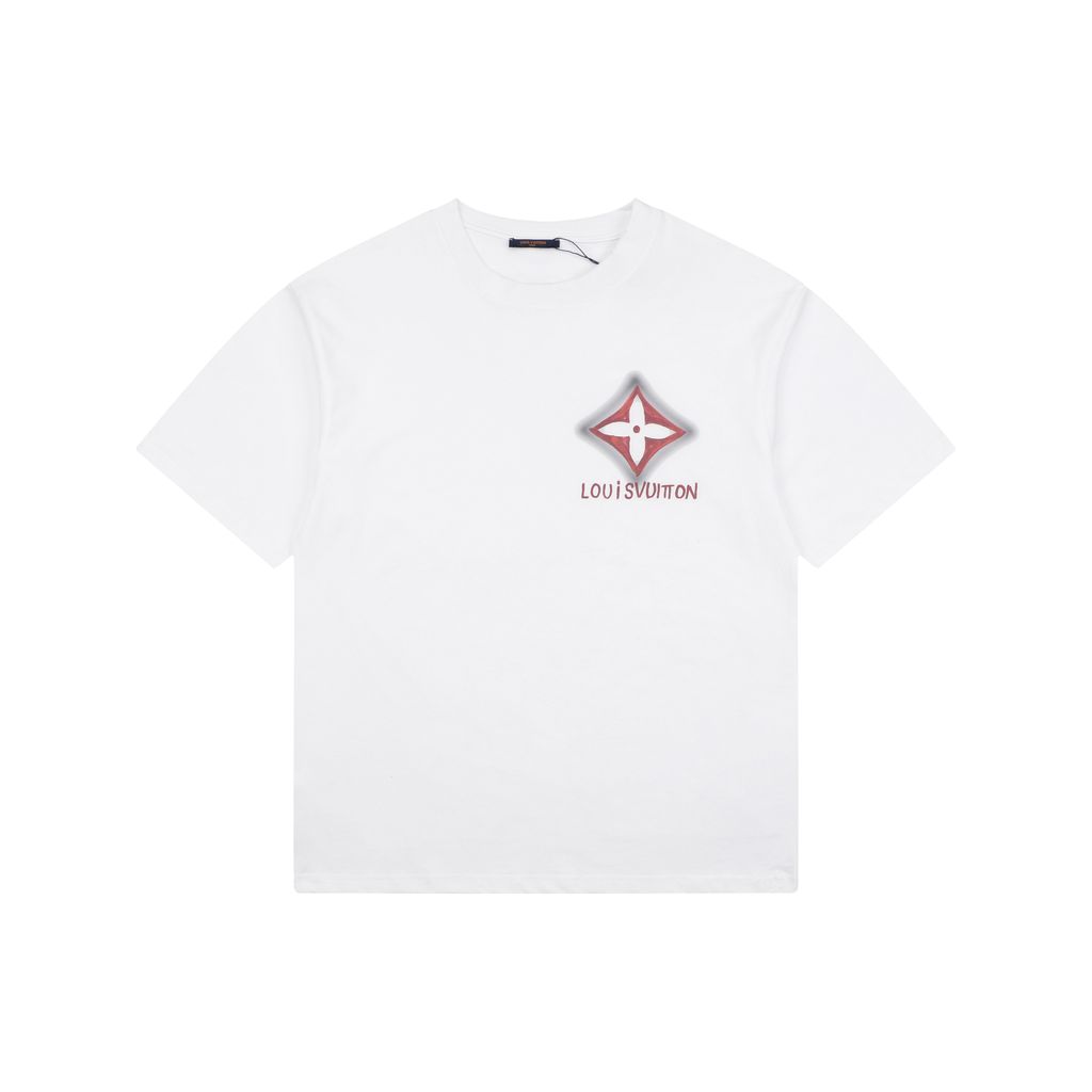 louis-vuitton-dark-red-diamond-graffiti-print-t-shirt