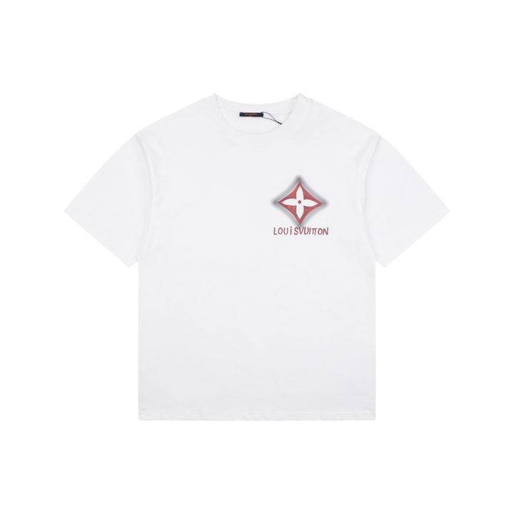 louis-vuitton-dark-red-diamond-graffiti-print-t-shirt