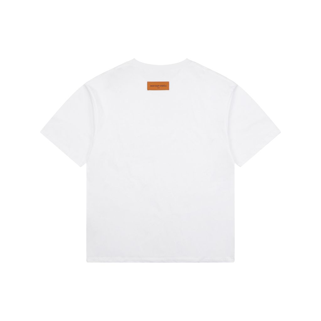 louis-vuitton-dark-red-diamond-graffiti-print-t-shirt