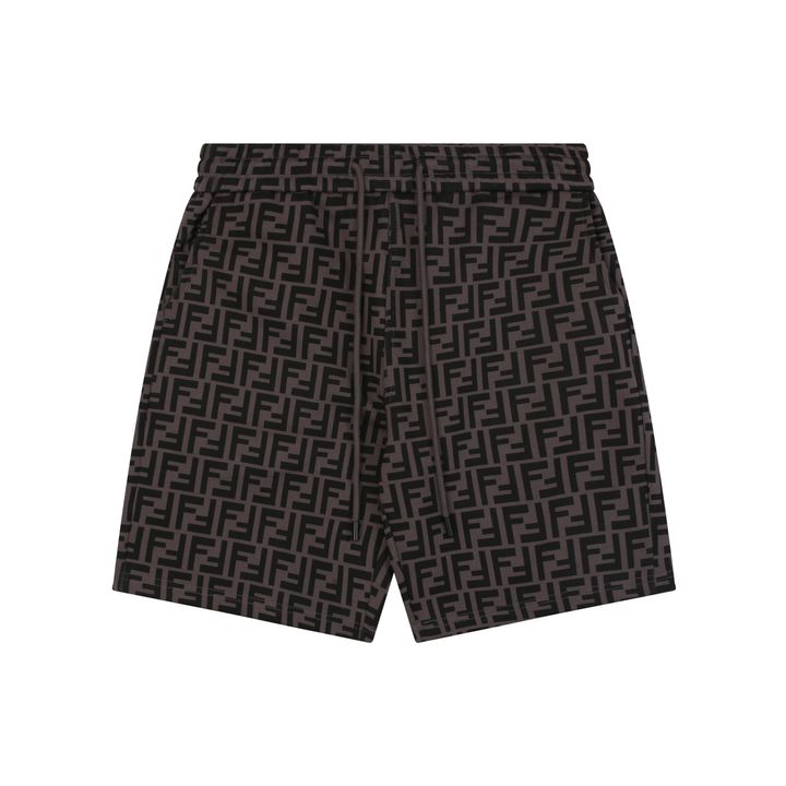 fendi-brown-grey-all-over-ff-print-shorts