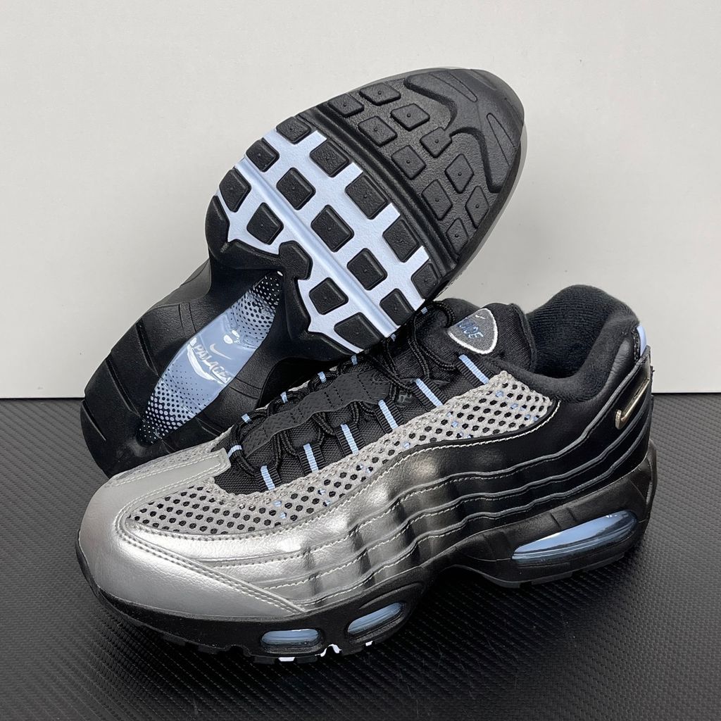 Nike Air Max 95 "Big Bubble Palace" sneaker featuring a gradient layered upper, oversized visible Air units, and refined palace-inspired color detailing, SKU IQ7708-095.