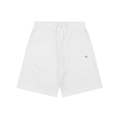 chrome-hearts-dark-pattern-cross-patch-embroidered-shorts