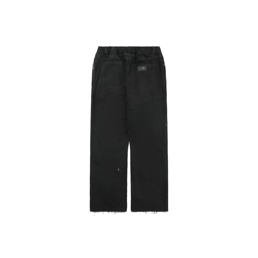 maison-margiela-ink-splatter-elastic-waist-denim-pants