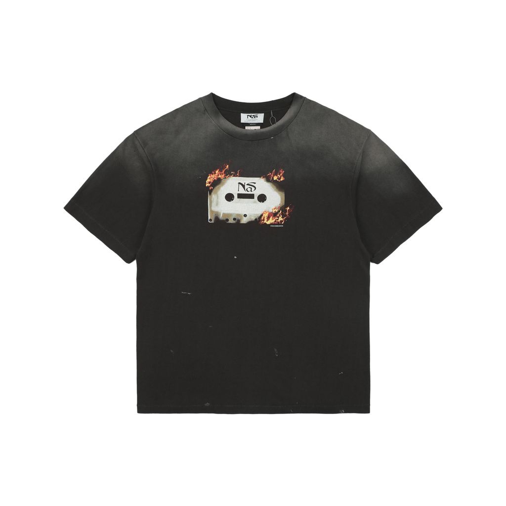 saint-michael-flame-cassette-radio-print-t-shirt