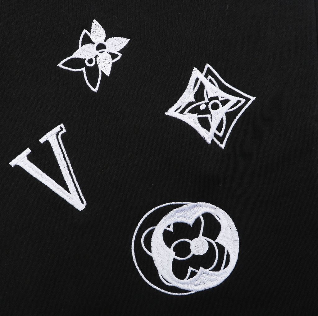 louis-vuitton-inspired-monogram-ghost-embroidery-shorts
