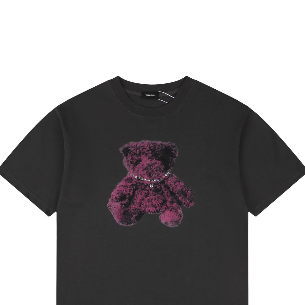 we11done-grey-280g-heavyweight-bear-graphic-tee